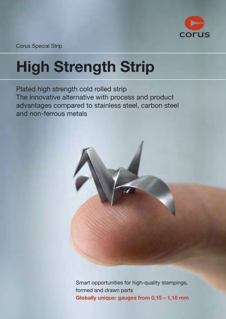 High Strength Strip - Tata Steel