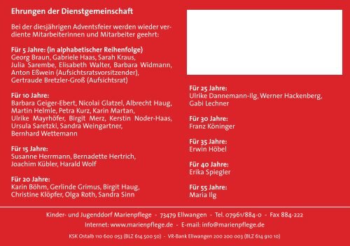 Heft 04-11.qxd - und Jugenddorf Marienpflege Ellwangen