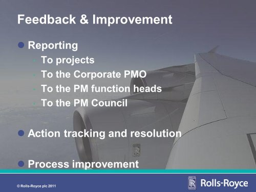 Portfolio assurance in Rolls Royce - Association for Project ...