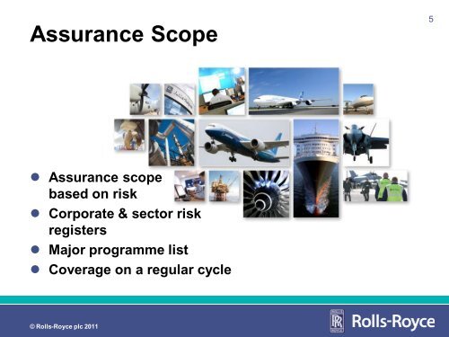 Portfolio assurance in Rolls Royce - Association for Project ...
