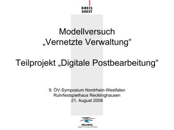 Digitale Postbearbeitung - Oev-symposium.de