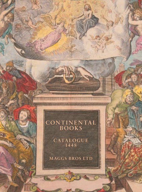 CONTINENTAL BOOKS CATALOGUE 1448 - Maggs Bros. Ltd.