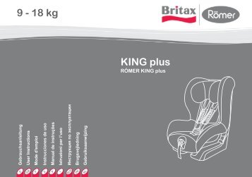 KING plus 9 - 18 kg - Britax Römer