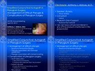 Simplified Conjunctival Autograft in Pterygium Surgery ... - ascrs 2012