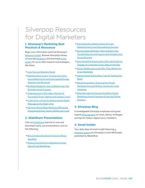 eBook - Silverpop