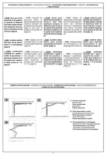 Automazione con sistema a traino per porte basculanti e ... - Came UK