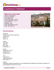 Brochure - Huis te koop