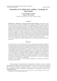 Autoestima en la adolescencia: anÃ¡lisis y estrategias de intervenciÃ³n