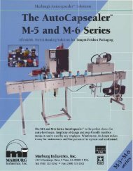 Marburg Cap Sealers M5 - M6.pdf - Modular Packaging Systems, Inc.