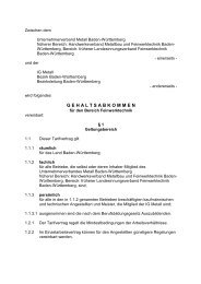 Zwischen dem - Unternehmerverband Metall Baden-Württemberg