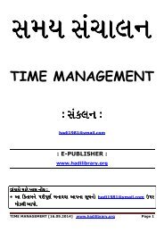 TIME MANAGEMENT - hadi library