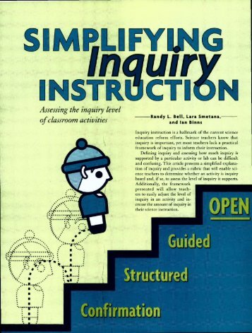 bell_simplifying-inquiry_2005