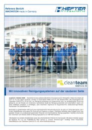 referenzbericht Cleanteam_deutsch.qxp - Hefter Cleantech