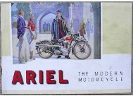 1938 brochure - Ariel Motorcycle Club of North America