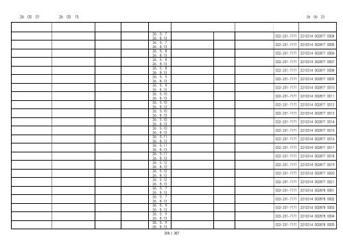 ExcelCreator 5.0 for .NET - 宮城県警察