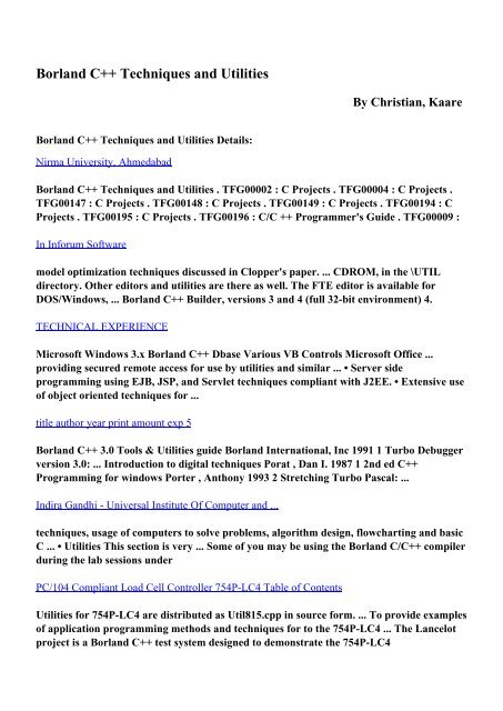 download borland c builder
