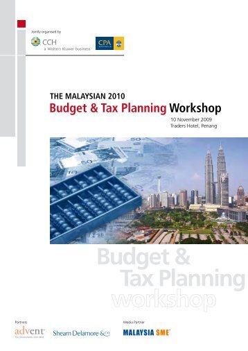 Budget & Tax Planning Workshop - CCH Malaysia