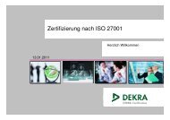 Aufbau und Inhalte der ISO 27001 - Hagen Consulting & Training ...