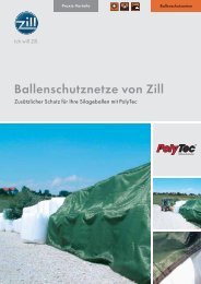 Ballenschutznetze von Zill - Zill GmbH & Co. KG