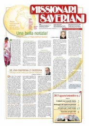 Scarica la rivista in formato PDF - Missionari Saveriani