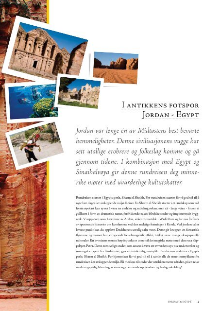 Følg med på en historisk reise i Antikkens fotspor til Egypt og ... - Solia