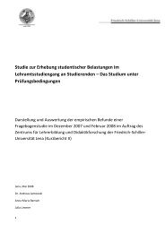 Studie zur Erhebung studentischer Belastungen im ...