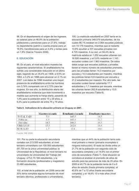 Perspectivas del Medio Ambiente Urbano - Programa EcoPlata