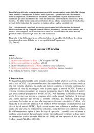 I motori Märklin - Marklinfan Club Italia