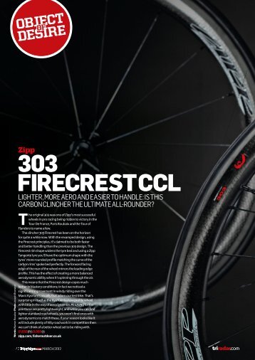 Triathlon Plus - Zipp 303 Firecrest CCL - March 2012.pdf