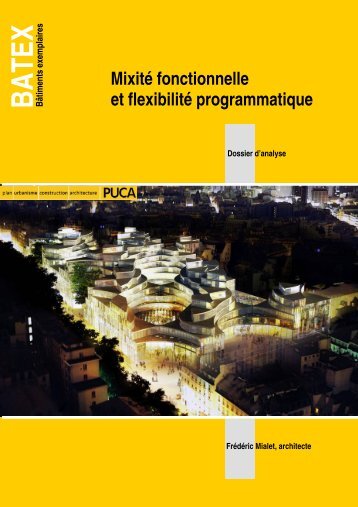 MixitÃ© fonctionnelle et flexibilitÃ© programmatique - MinistÃ¨re du ...