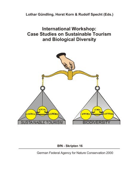 International Workshop: Case Studies on Sustainable Tourism and ...