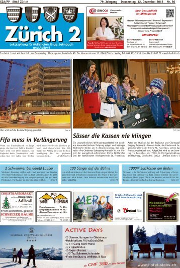 Süsser die Kassen nie klingen - Lokalinfo AG