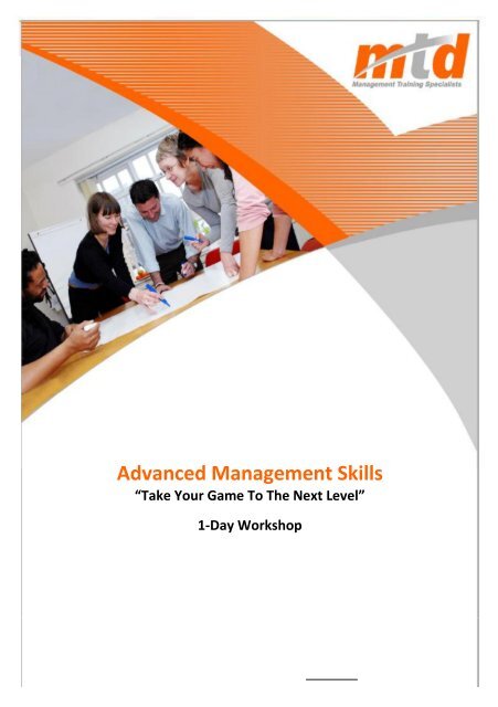 AMS Advanced Management Skills - Management Training