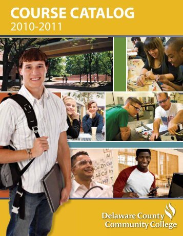 2010 Catalog - Delaware County Community College