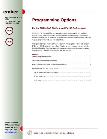 Programming Options Ã¢Â€Â“ 120-5050-000C - wless.ru