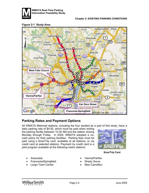 feasibility study of real time parking information at ... - WMATA.com