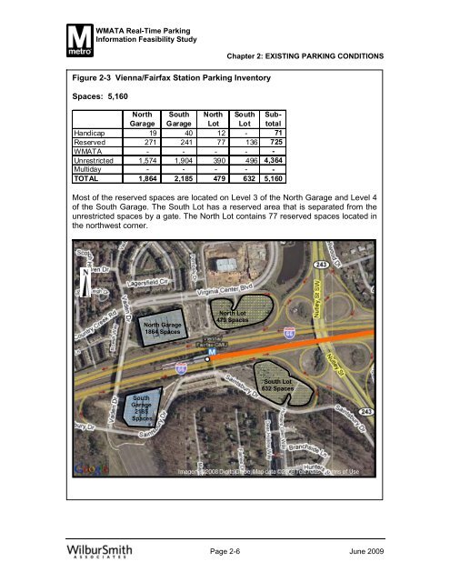 feasibility study of real time parking information at ... - WMATA.com