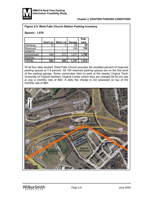 feasibility study of real time parking information at ... - WMATA.com
