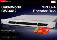 CableWorld CW-4412 MPEG-4 Encoder Duo