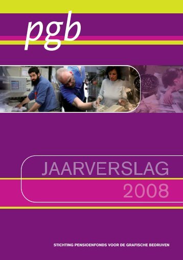 jaarverslag PGB 2008