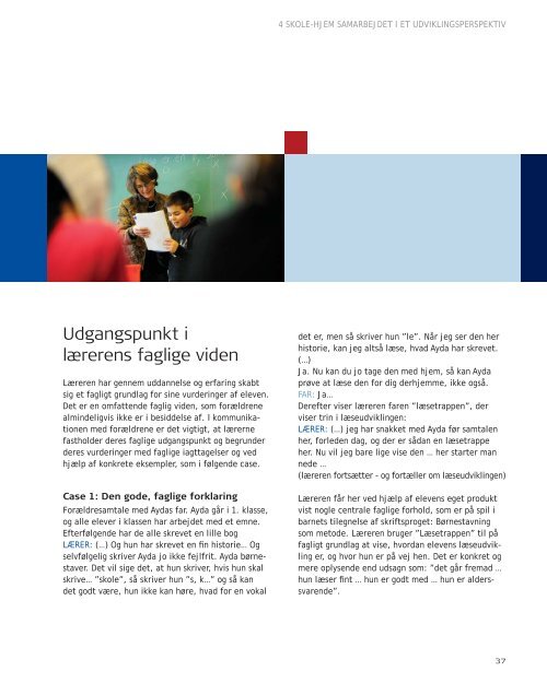 "Det gode skole-hjem-samarbejde" (pdf) - Ny i Danmark