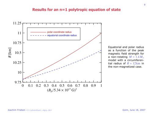 Rotating neutron star models with a toroidal magnetic field - SFB/TR7