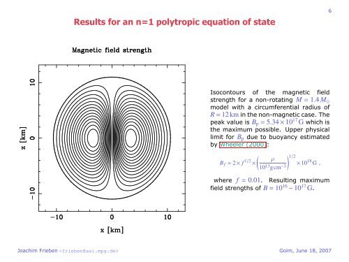 Rotating neutron star models with a toroidal magnetic field - SFB/TR7