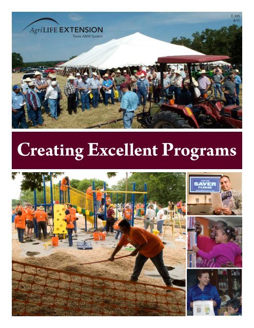 Creating Excellent Programs - Texas A&M AgriLife - Texas A&M ...