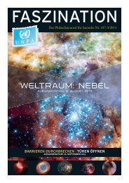 WELTRAUM: NEBEL - United Nations Postal Administration - ONU