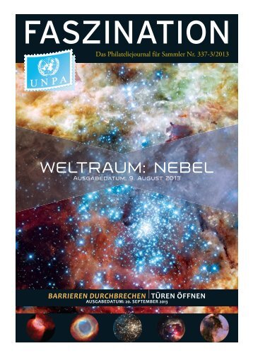 WELTRAUM: NEBEL - United Nations Postal Administration - ONU