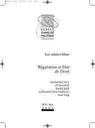 RÃ©gulation et Etat de Droit - Fondation Friedrich Ebert Stiftung