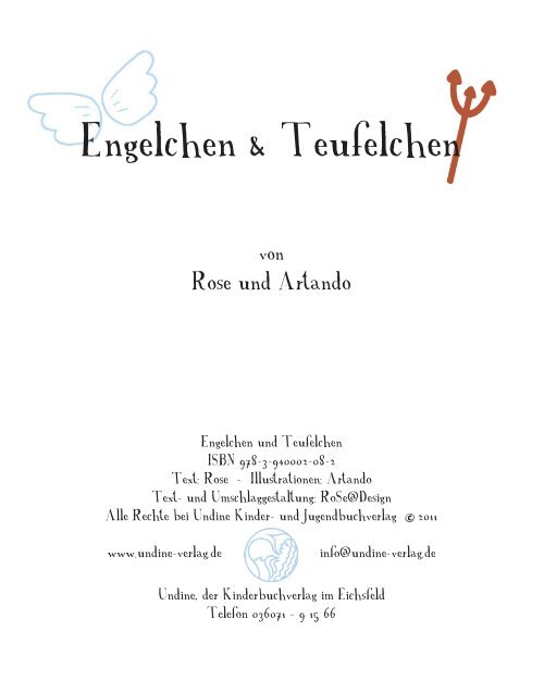 Engelchen & Teufelchen - Undine Verlag