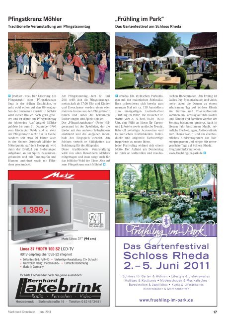 Juni 2011 - Gewerbeverein Herzebrock-Clarholz