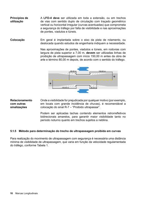 Manual de SinalizaÃ§Ã£o Horizontal - Dnit